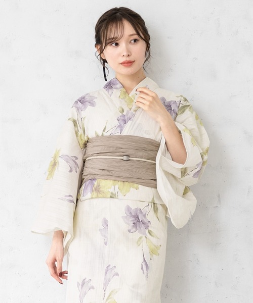 浴衣 夏を彩るレディース浴衣2点セット （浴衣＋帯） レディース