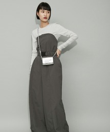 ADAM ET ROPE' グレー サロペット サイズF ADAM ET ROPE グレー サロペット サイズF