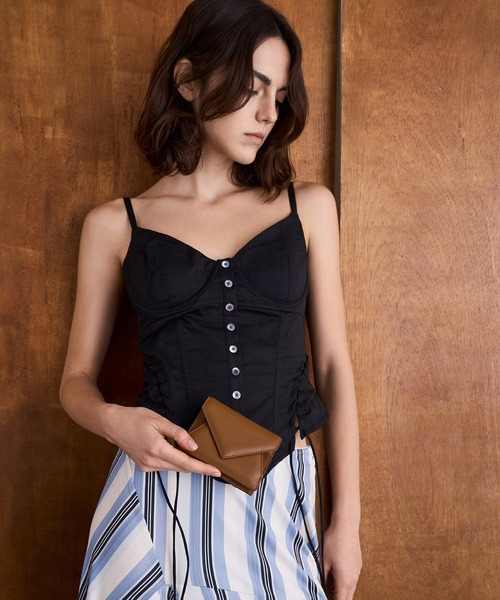 CHARLES & KEITH◆エンベロープ 長財布 スリム◆送料込 CHARLES & KEITH◇エンベロープ 長財布 スリム◇送料込