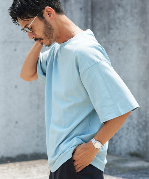 韓国人気 メンズ ルーズフィット 半袖Tシャツ ９color 半袖 ビッグtシャツ メンズ 韓国 ビッグシルエットtシャツ