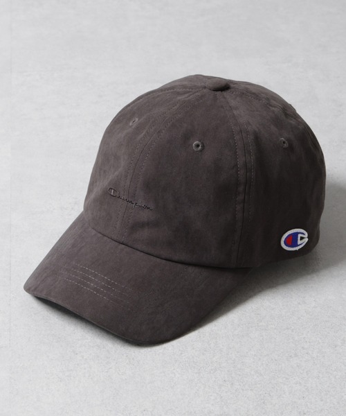 Champion キャップ 帽子 ピーチスエードキャップ メンズ