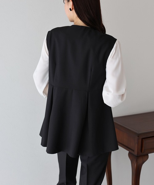 BLUEEAST（ブルーイースト） セットアップ ペプラムベスト＆テーパード