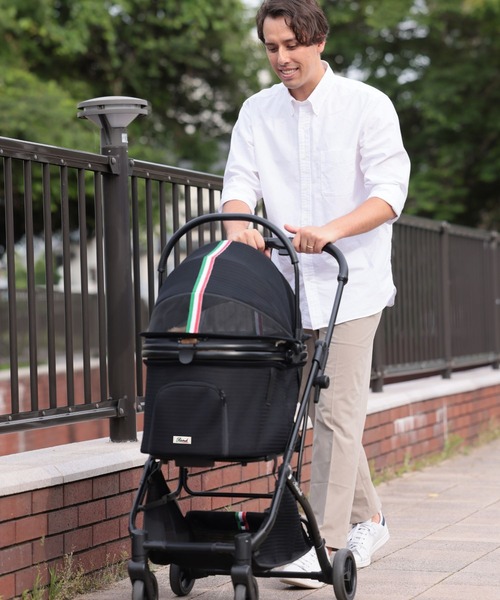 グレーの軽量ペットカート Amazon.co.jp: LPOTIUS ペットカート 軽量 折りたたみ 対面式