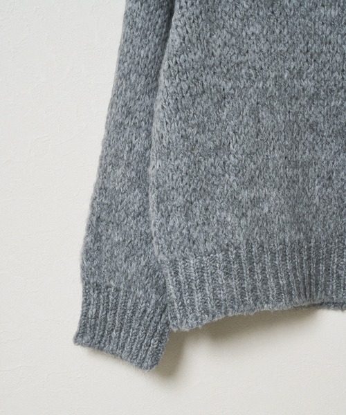 ニット セーター 「Tricots Jean Marc」襟付きモヘヤ混ニットプルオーバー レディース TRICOTS JEAN MARC ニット セーター 「Tricots Jean Marc」襟
