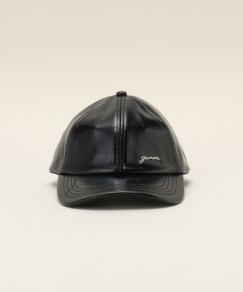 GANNI キャップ 帽子 「GANNI / ガニー」 Cap Signature Naplack