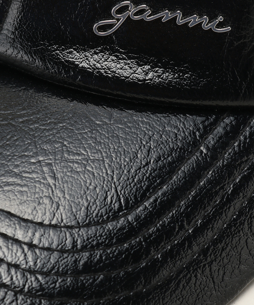 GANNI【ガニー】 ロゴキャップ GANNI ガニー 帽子 レディース キャップ LOGO CAP A5084 / A4968