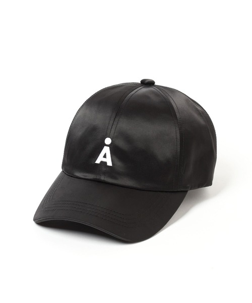 ALAND キャップ 帽子 「UNISEX」ALAND／AロゴサテンCAP レディース