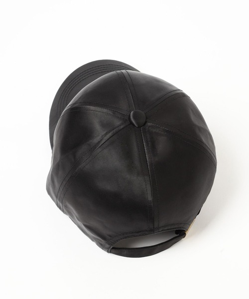 ALAND キャップ 帽子 「UNISEX」ALAND／AロゴサテンCAP レディース