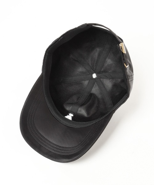 ALAND キャップ 帽子 「UNISEX」ALAND／AロゴサテンCAP レディース