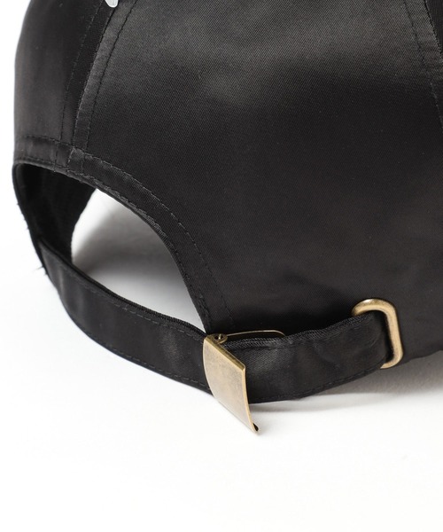 ALAND キャップ 帽子 「UNISEX」ALAND／AロゴサテンCAP レディース
