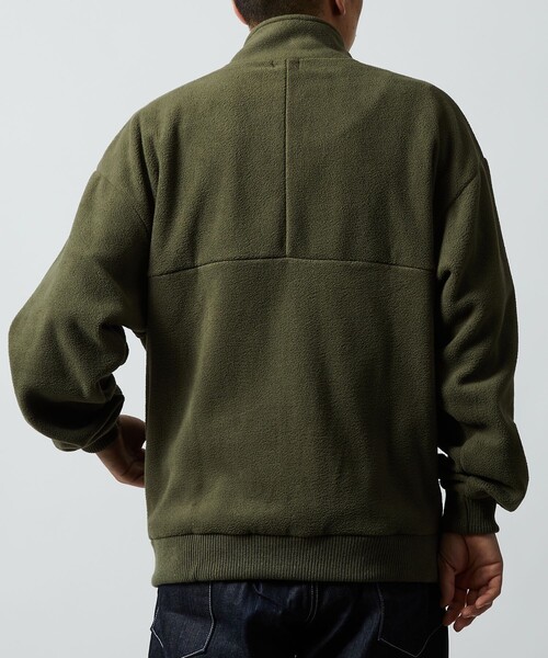 BRIEFING ジップアップジャケット Lサイズ オリーブ MIZUNO ミズノ MZFB トラックジャケット(オリーブ) P2MEC57136