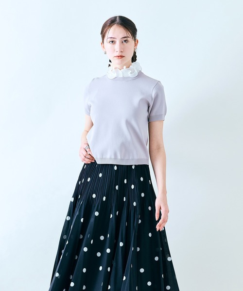 Audie a Muses（オーディア ミューズ） ニット セーター 入学式 フリル