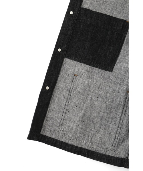 MHL.（エムエイチエル） デニムジャケット gジャン CANTON LIGHT DENIM