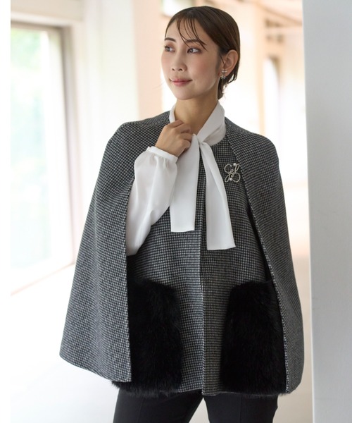 CELFORD（セルフォード） ポンチョ FREE ブラック レディース