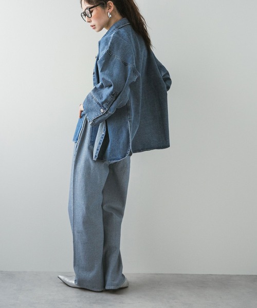 bohmal（ボマール） デニムジャケット gジャン オーバーサイズカフス
