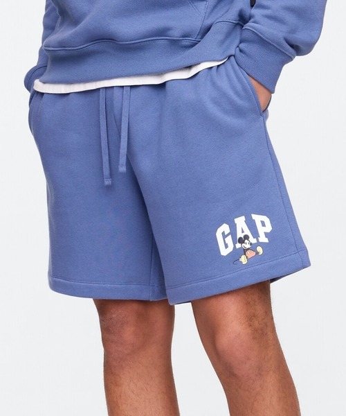 GAP パンツ Gap × ディズニー ミッキーマウス GAPロゴ ショート