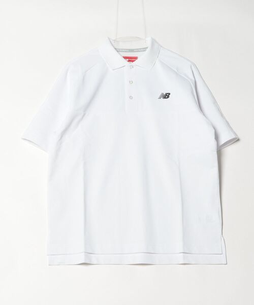 【GINGER掲載商品】 New Balance ポロシャツ ニューバランス H/SLEEVE POLO SHIRT トップス