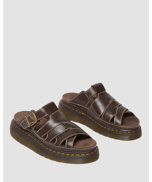 【関税込み】Dr. Martens ブラック Maxxy スライドサンダル MAXXY スライド サンダル