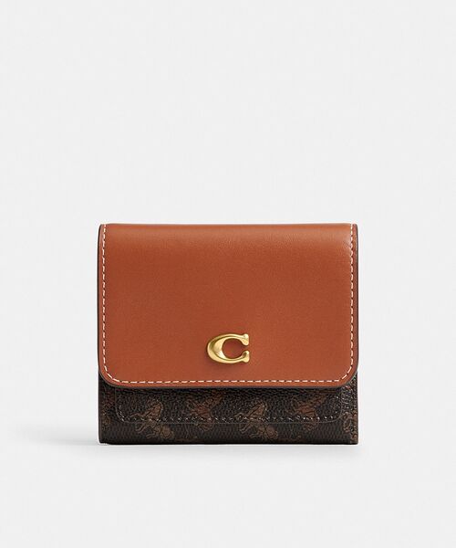 COACH 財布 ミラ スモール フラップ ウォレット・ホース アンド