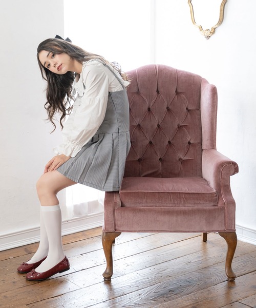 「DearMyLoveRose」 フラットパンプス 23cm レッド レディース_画像9