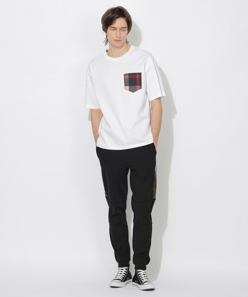 【関税込み】Bode ブルー Crest ポケットTシャツ Bode: ブルー Crest ポケットTシャツ | SSENSE 日本