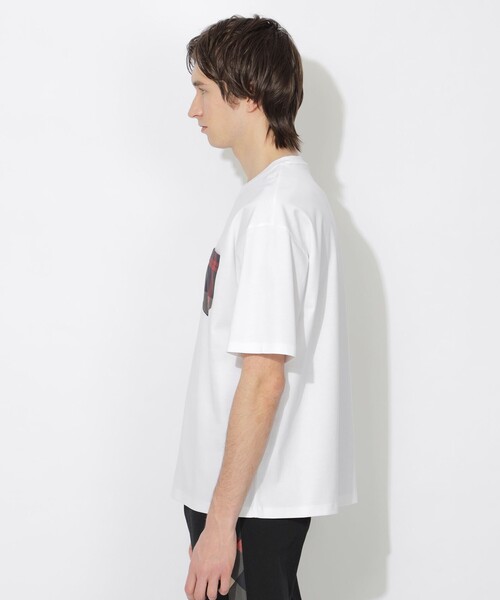 【関税込み】Bode ブルー Crest ポケットTシャツ CB CRESTBRIDGE tシャツ チェックポケットTシャツ メンズ