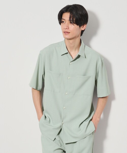 THE SHOP TK シャツ ドライポリ 半袖シャツ セットアップ可/吸水速乾