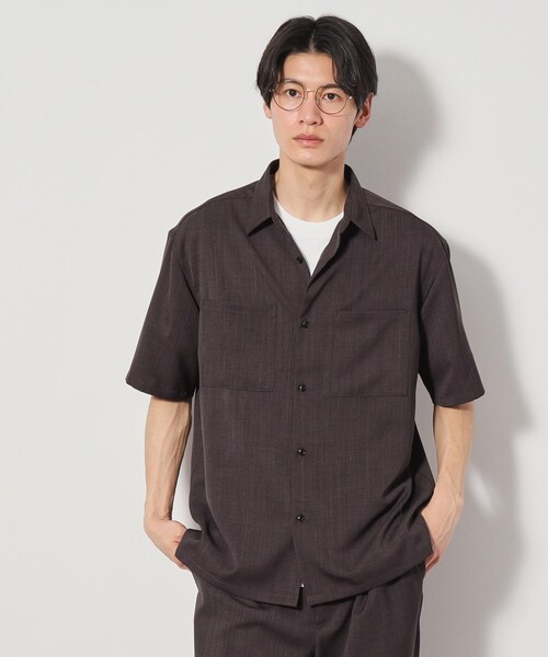 THE SHOP TK シャツ ドライポリ 半袖シャツ セットアップ可/吸水速乾