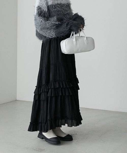 「forksy.」 ショートブーツ S ブラック レディース_画像5