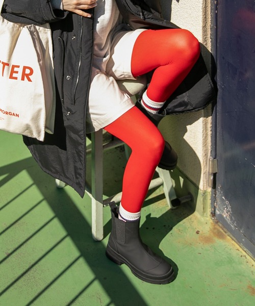 「forksy.」 ショートブーツ S ブラック レディース_画像8