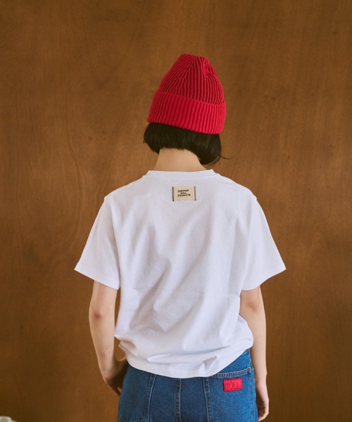 common gull products. tシャツ ピンク common gull products.（コモンガルプロダクツ）の「common gull