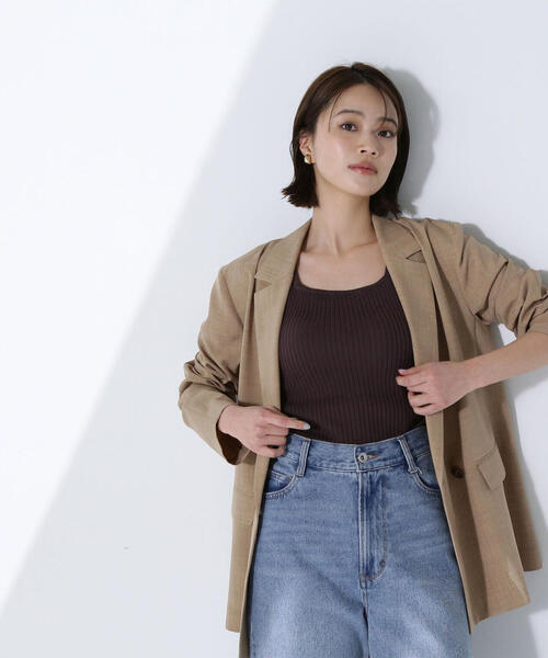 NATURAL BEAUTY BASIC - 【美品】NBB ライトダブルジャケット ライトダブルジャケット | NATURAL BEAUTY BASIC（ナチュラル