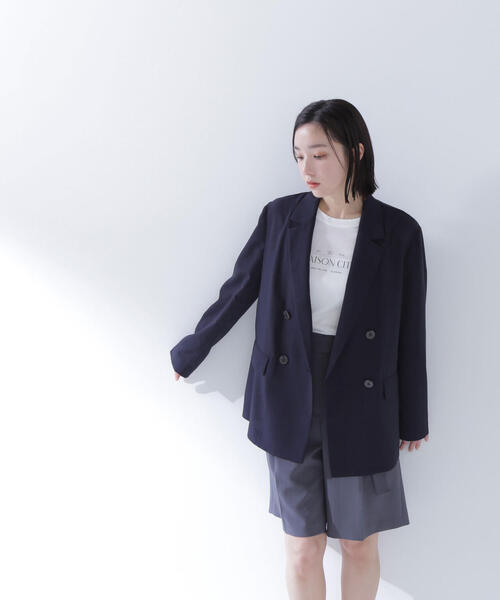 NATURAL BEAUTY BASIC ジャケット テーラードジャケット ライト