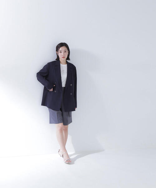NATURAL BEAUTY BASIC ◇ライトボクシーダブルジャケット Oggi掲載】ライトボクシーダブルジャケット | NATURAL BEAUTY
