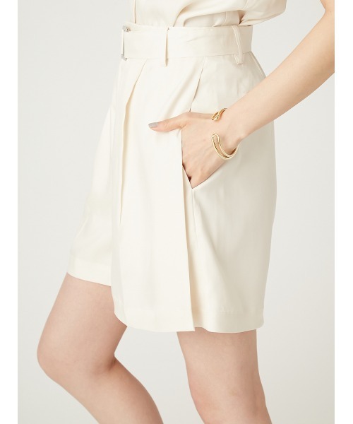 FRAY I.D（フレイ・アイディー） パンツ ウォッシャブルクールサテン