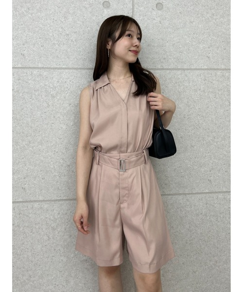 サテンショートパンツ FRAY I.D パンツ ウォッシャブルクールサテンショートパンツ