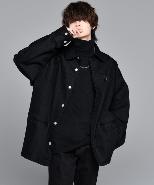 ADRER 「ADRER」 デニムジャケット LARGE ネイビー メンズ