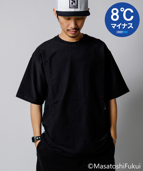 CHROME（クローム） tシャツ 「 」LSC TEE WIDE FIT OG LOGO / ライム