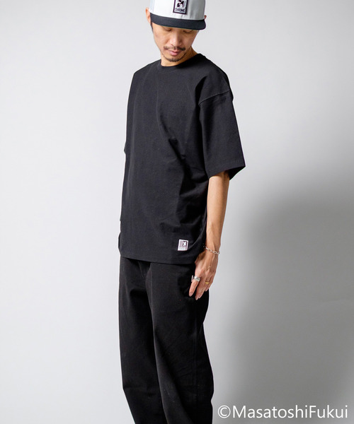 CHROME（クローム） tシャツ 「 」LSC TEE WIDE FIT OG LOGO / ライム