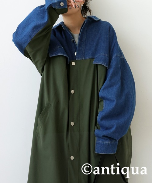 アンティカ【thee cafe】モッズコート 「antiqua」 「tree cafe