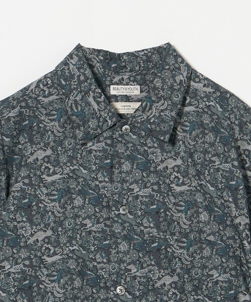 BEAUTY & YOUTH 動物柄長袖シャツ BEAUTY＆YOUTH UNITED ARROWS シャツ ロンシャン アニマル