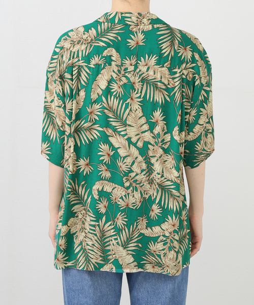 Spick＆Span ブラウス シャツ 「一部店舗限定」レーヨンアロハシャツ 