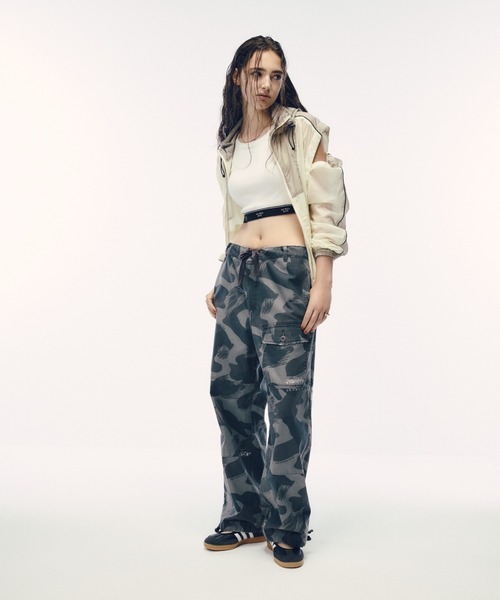 国内発送【AVIREX】シアーカラースキーム フーディージャケット WOMAN》SHEER COLOR SCHEME HOODIE JACKET/シアーカラースキーム