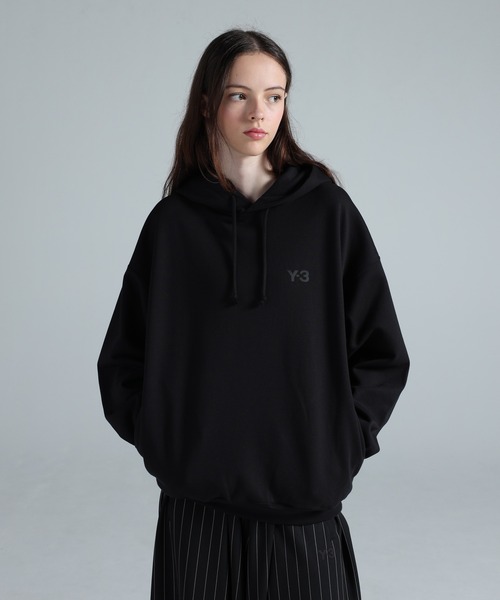 Y-3 黒 フード付きパーカー Y-3 パーカー FT HOODIE メンズ レディース : ZOZOTOWN Yahoo!店