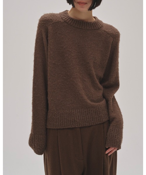 トップス todayful brushed crewneck knit TODAYFUL ニット セーター Brashed Crewneck Knit レディース