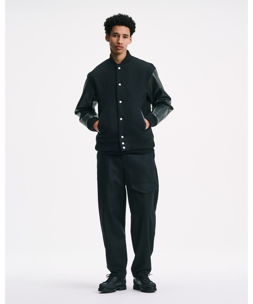 SOPHNET.（ソフネット） パンツ LIGHT MELTON WOOL ROYAL NAVY PANTS