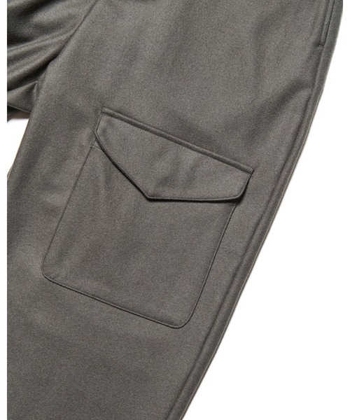 SOPHNET.（ソフネット） パンツ LIGHT MELTON WOOL ROYAL NAVY PANTS