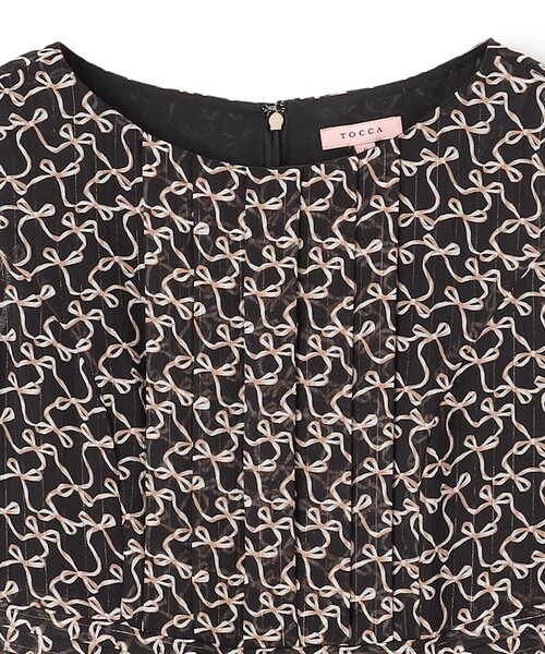 tocca ワンピース TOCCA（トッカ） ワンピース RIBBON AND RIBBON ドレス : ZOZOTOWN