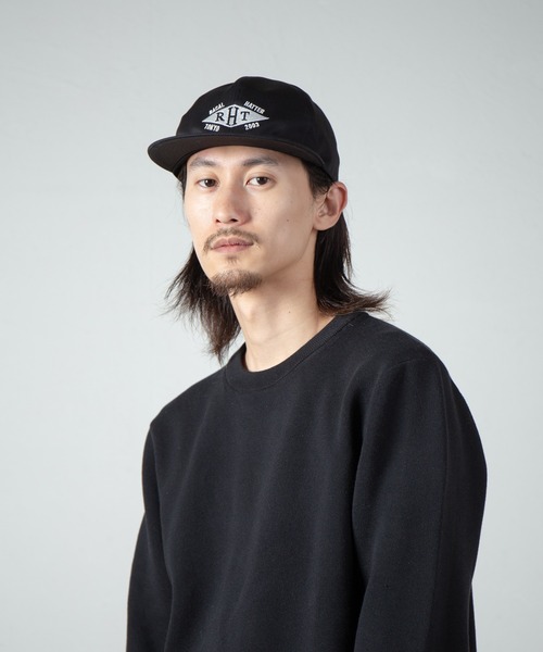 RACAL キャップ 帽子 RHT Logo” EMB Flat Visor Cap / RHT刺繍
