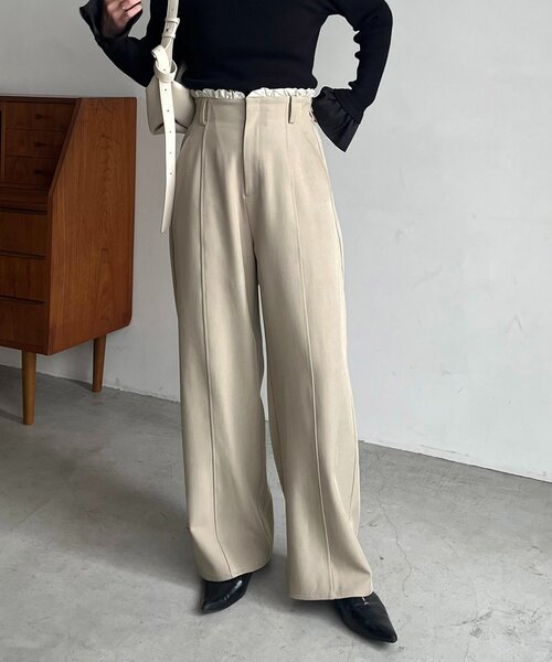 CAPRICIEUX LE'MAGE（カプリシューレマージュ） パンツ フリルウエスト